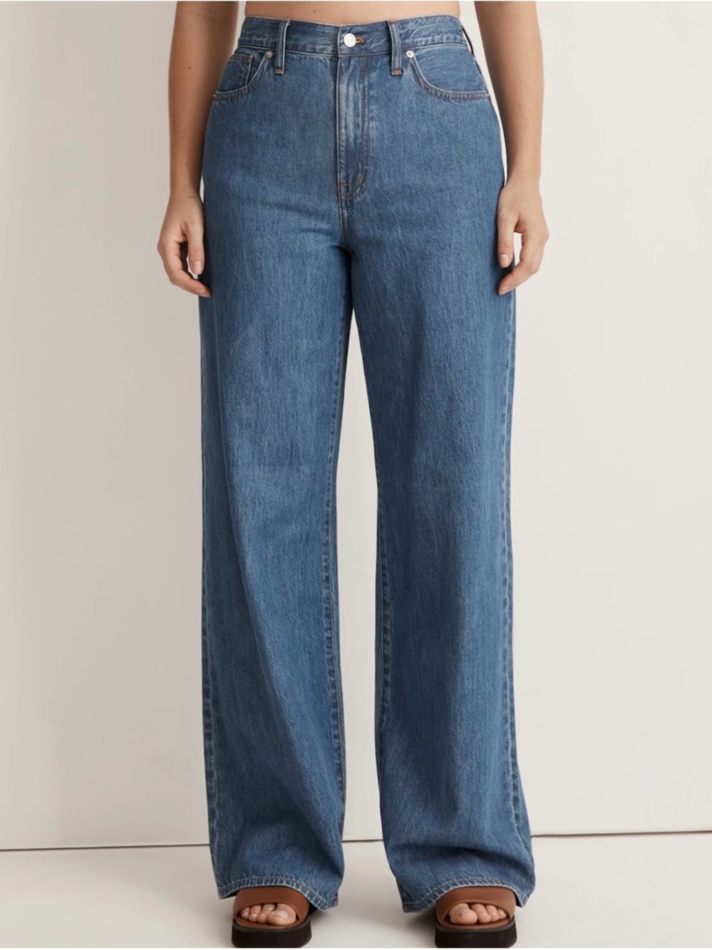 Madewell Superwide-Leg Jeans in Lessard Wash - Picture 2 of 6